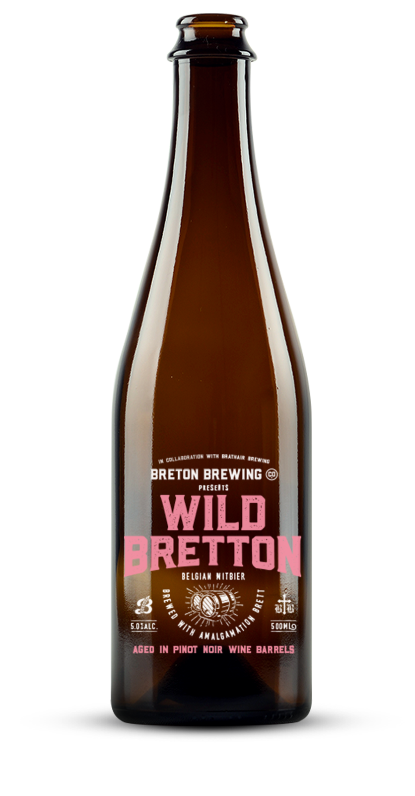 Wild Bretton Belgian Witbier - Pinot Noir
