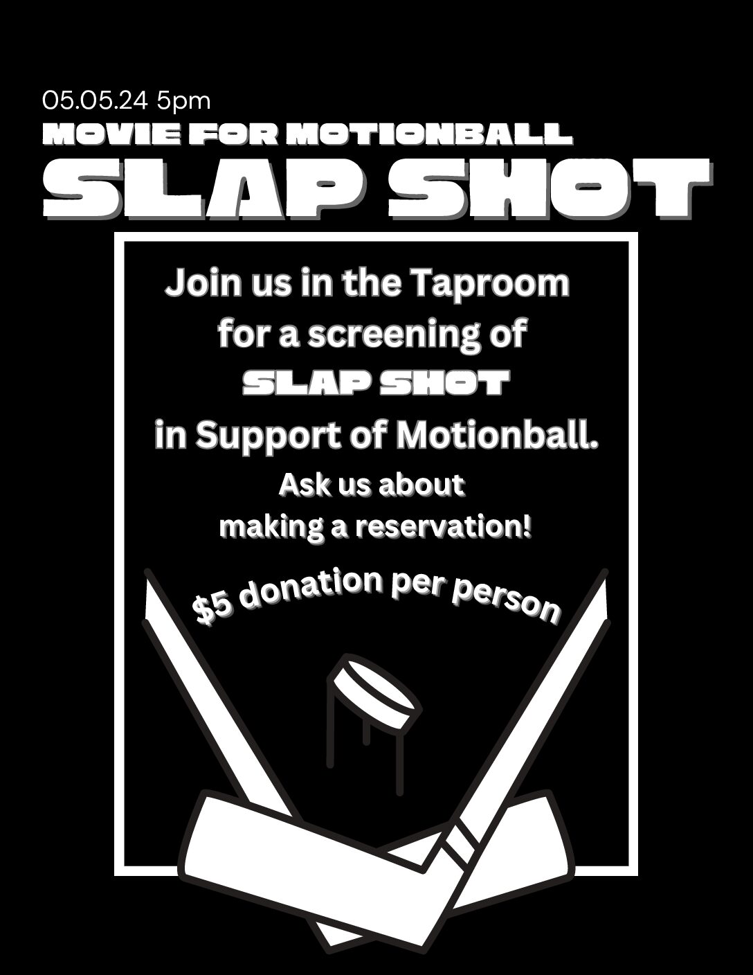 Movie For Motionball! SLAP SHOT