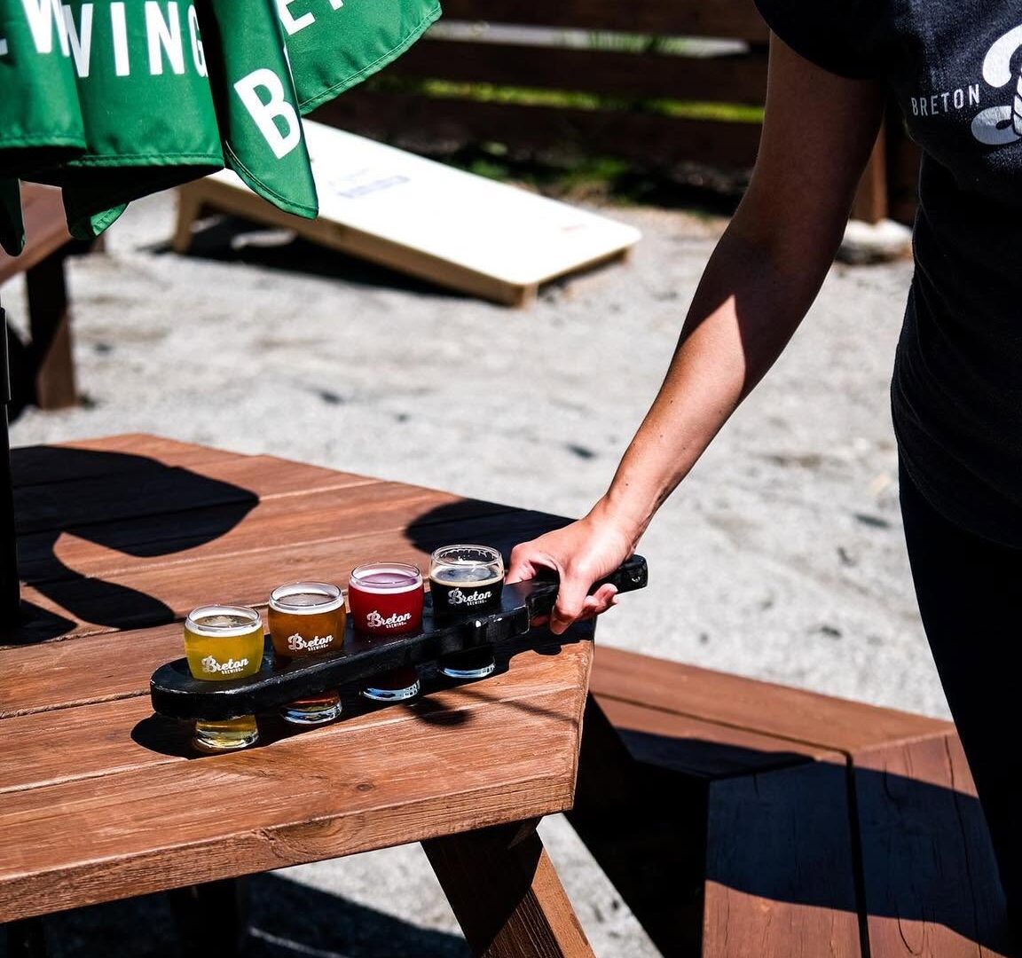 flight on patio